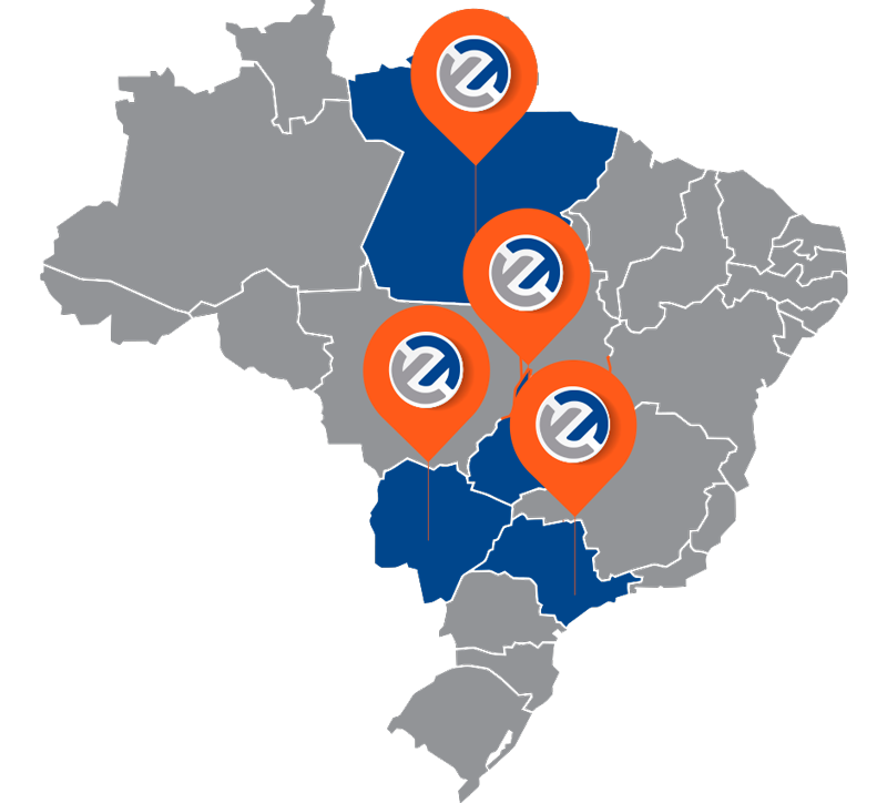 Mapa Embremac